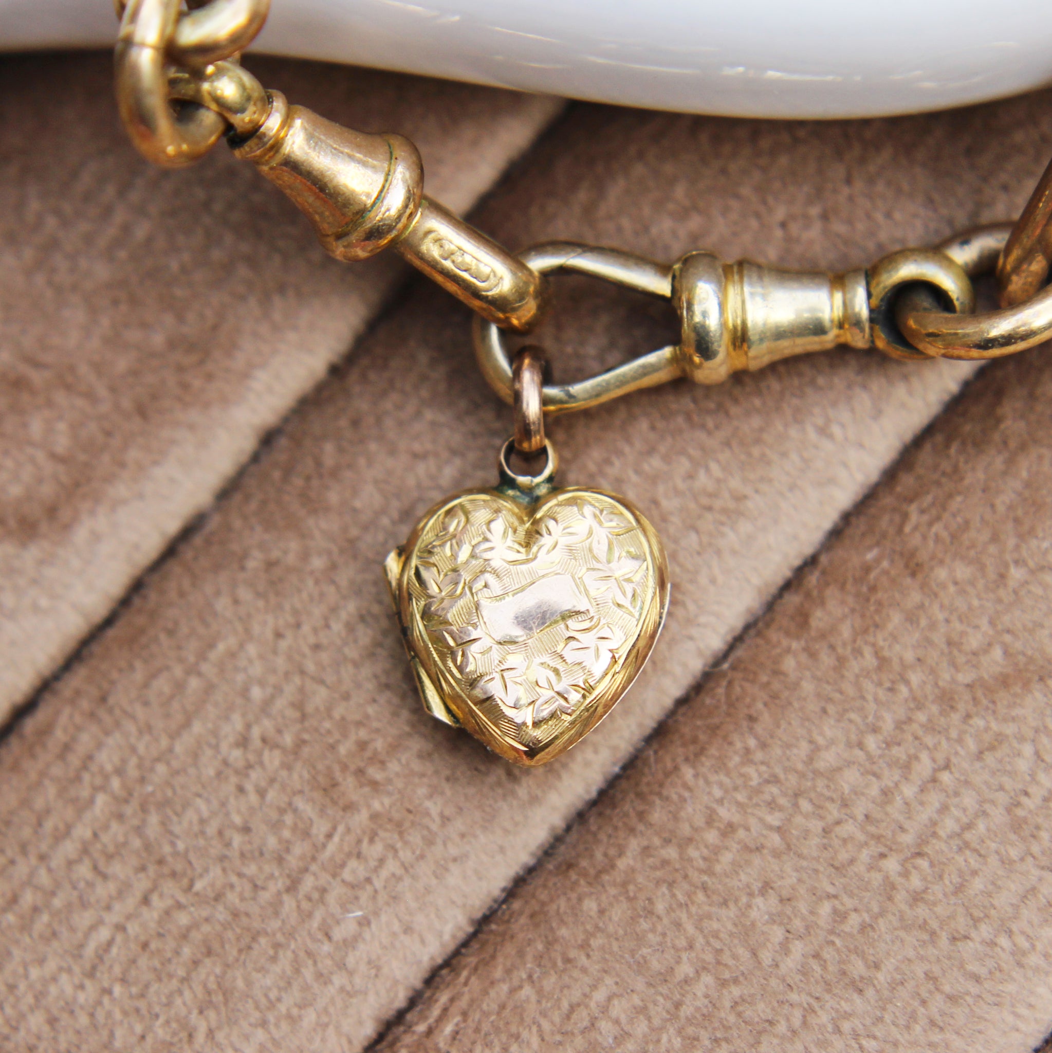 Edwardian Heart Locket Pendant