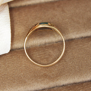 Vintage Bloodstone Signet Ring