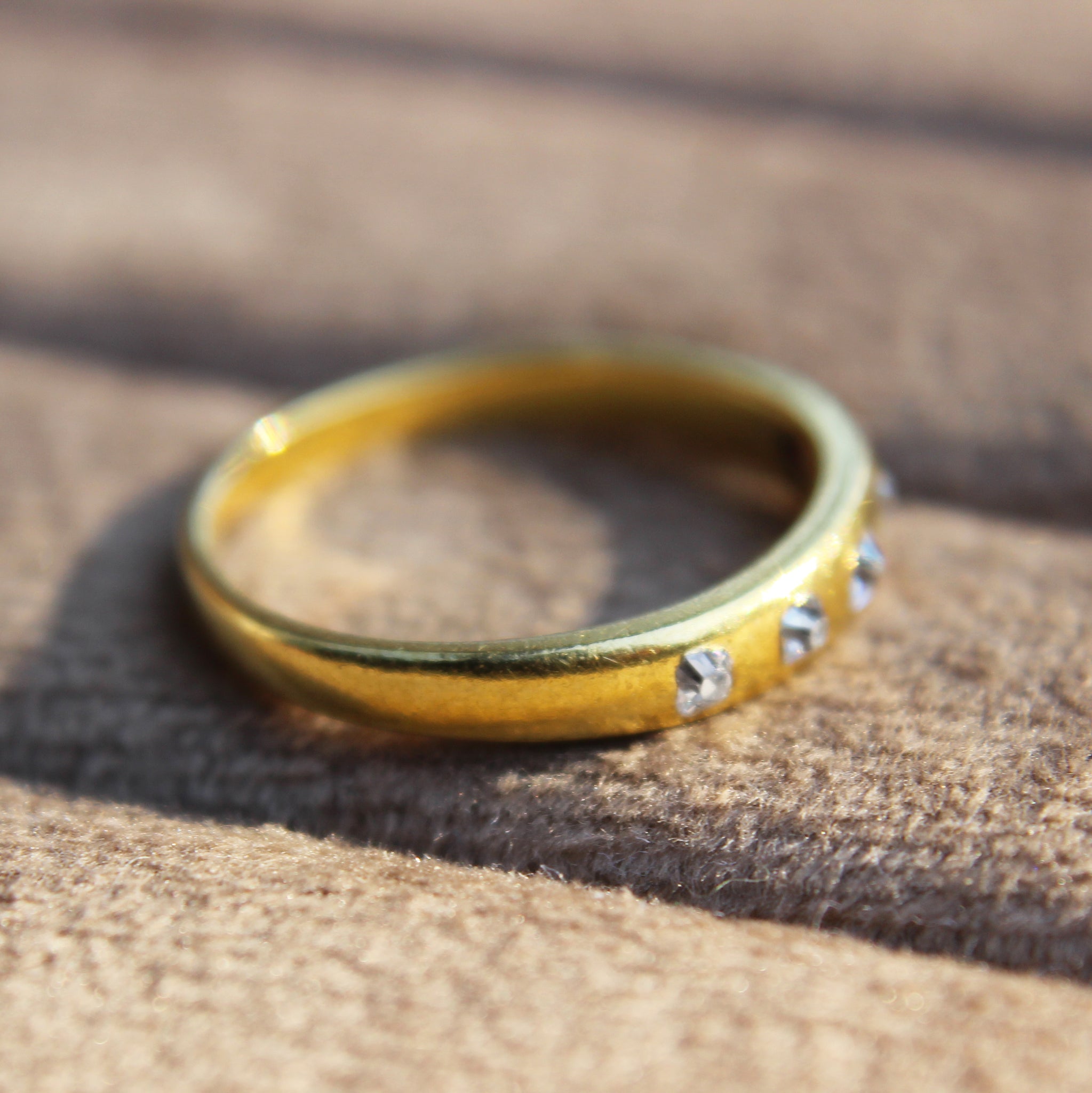 RESERVED Victorian Peruzzi Cut Diamond Five Stone Band (2 of 2 instalments)