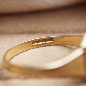 Vintage Rectangular Signet Ring