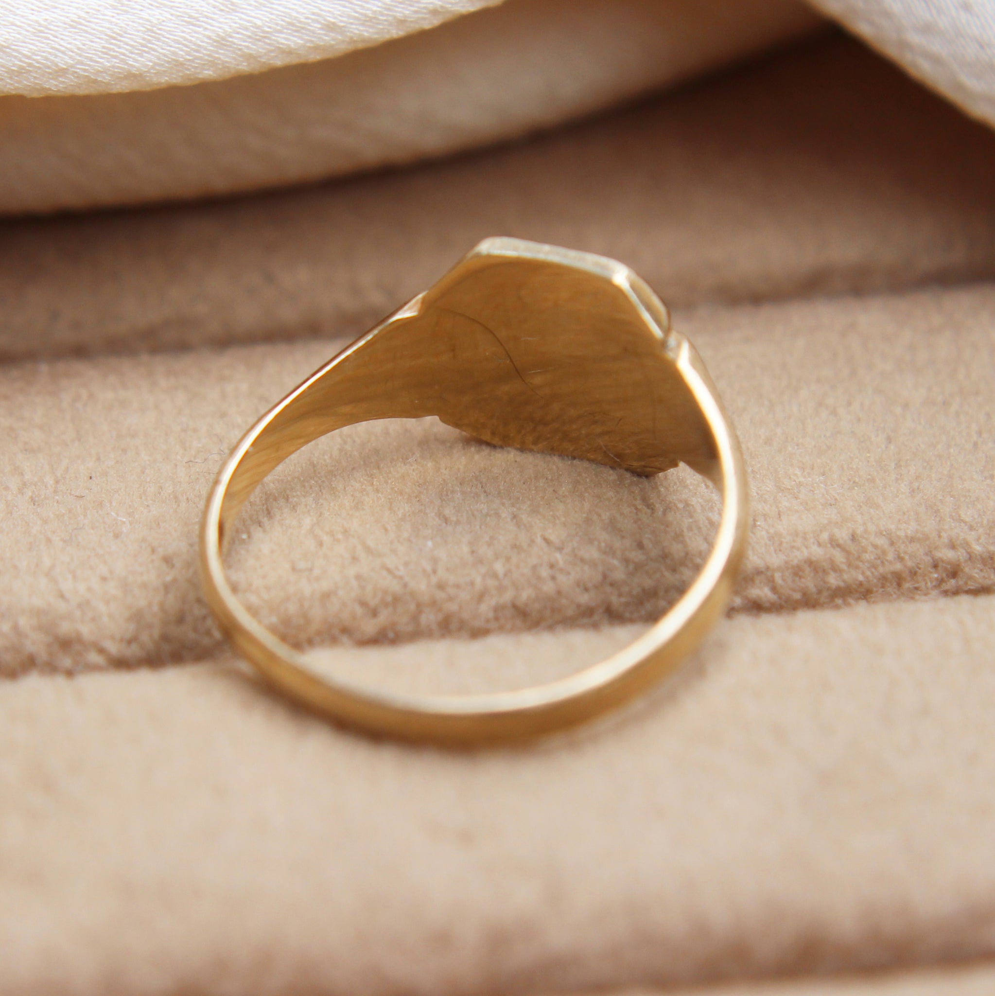 Vintage Rectangular Signet Ring