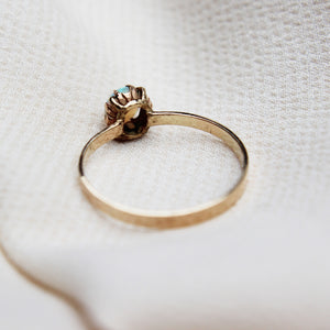 Vintage Opal Solitaire Ring