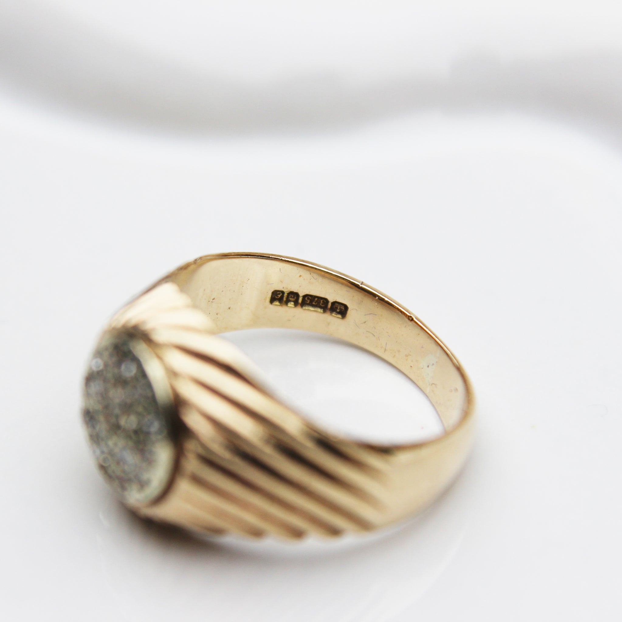 Vintage 1970s Diamond Cluster Ring