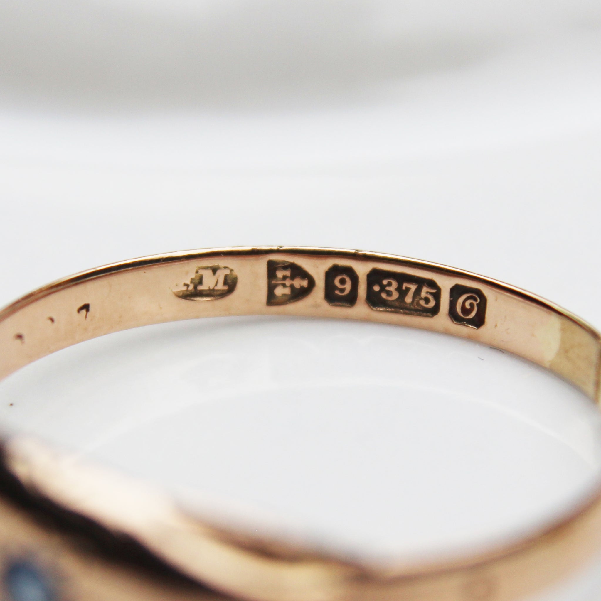 Edwardian Sapphire Solitaire Ring