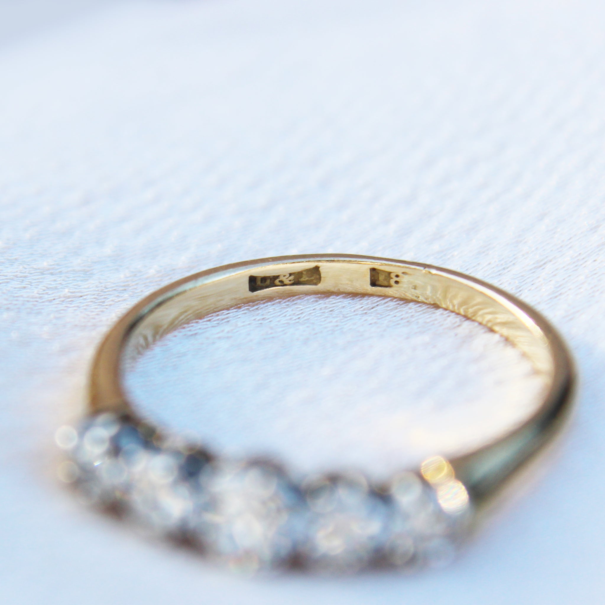 Victorian 0.60 Carat Old Cut Diamond Five Stone Ring