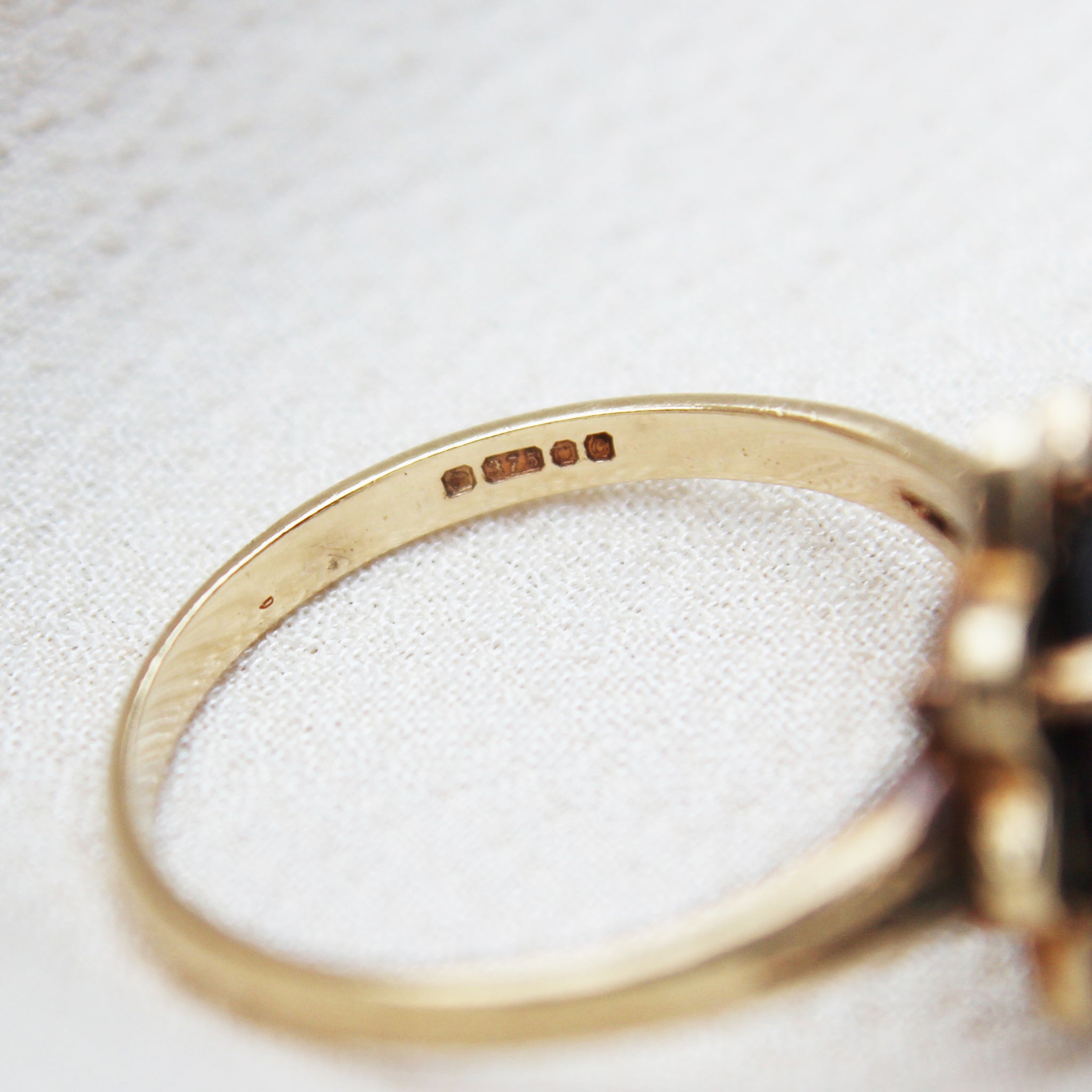 Vintage Garnet Star Ring