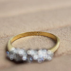 Victorian 0.50 Carat Old Cut Diamond Five Stone Ring