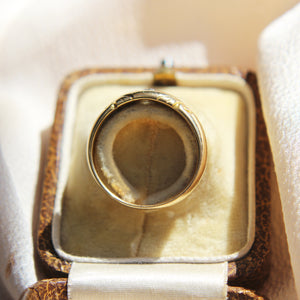 Victorian Old Cut Diamond Single Stone Star Set Ring