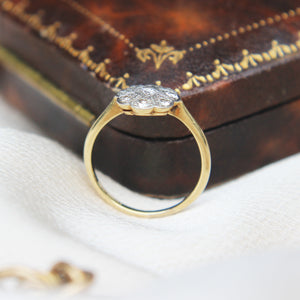 Art Deco Diamond Cluster Ring