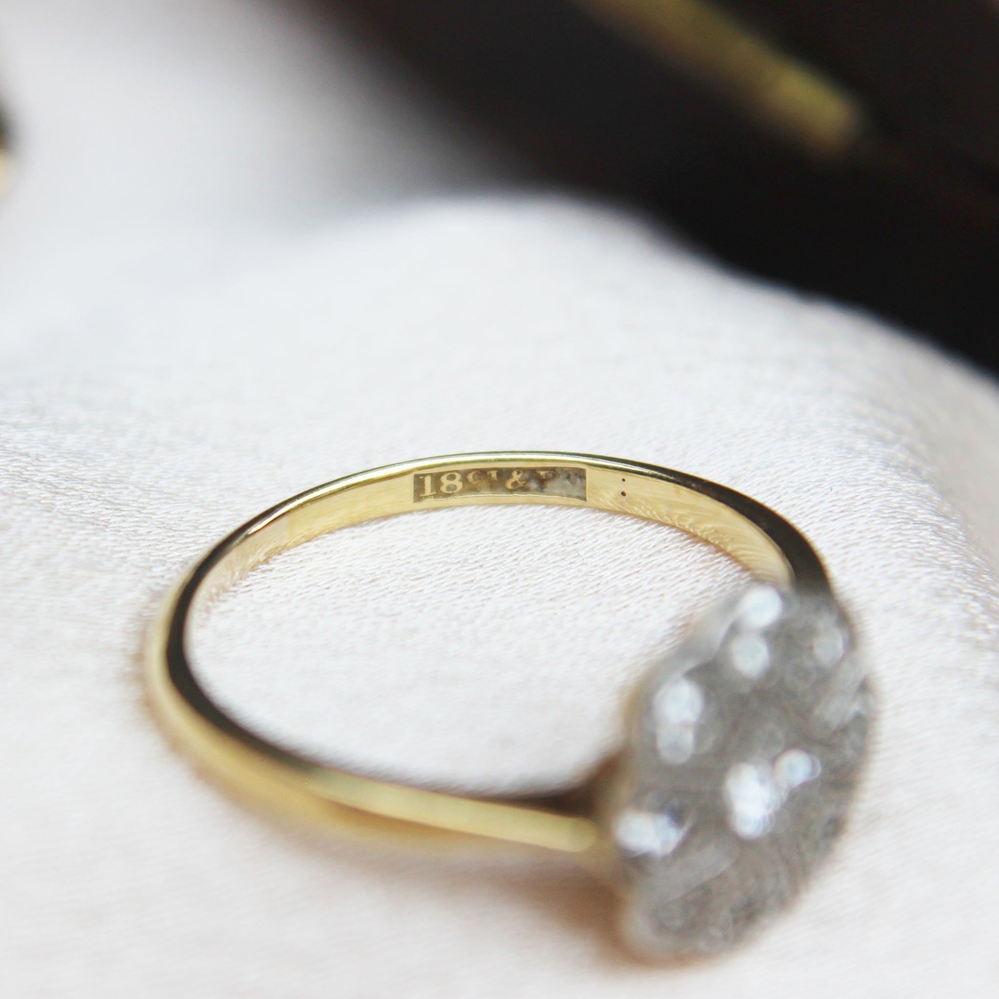 Art Deco Diamond Cluster Ring